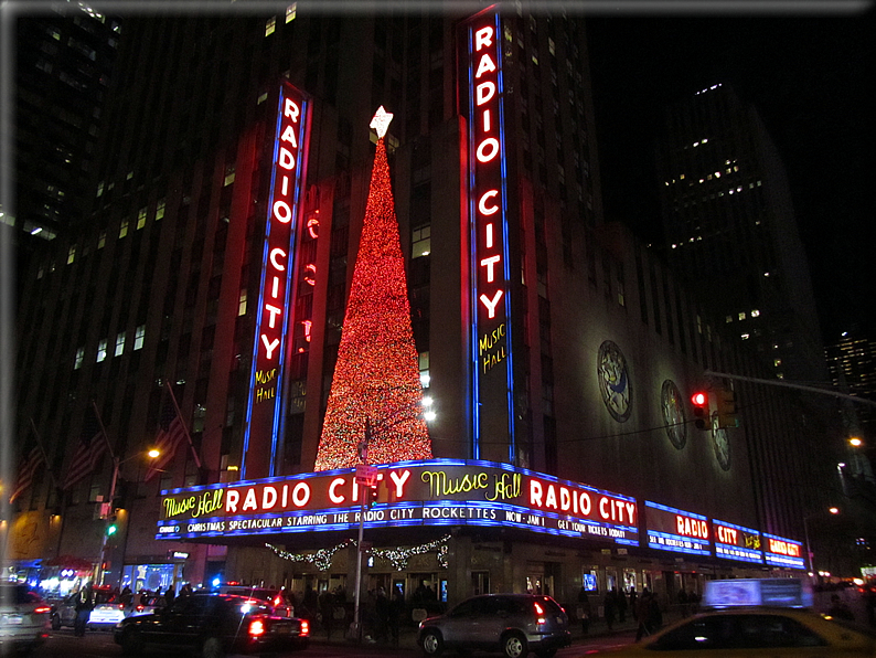 foto New York di notte